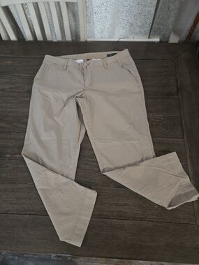 Jag Jeans Classic Fit Khaki Chino Pants Sz 16 Stretch Cotton Western Glove Works